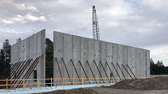 Concrete Formed Tilt-Up Walls for Produce/Office/Warehouse H