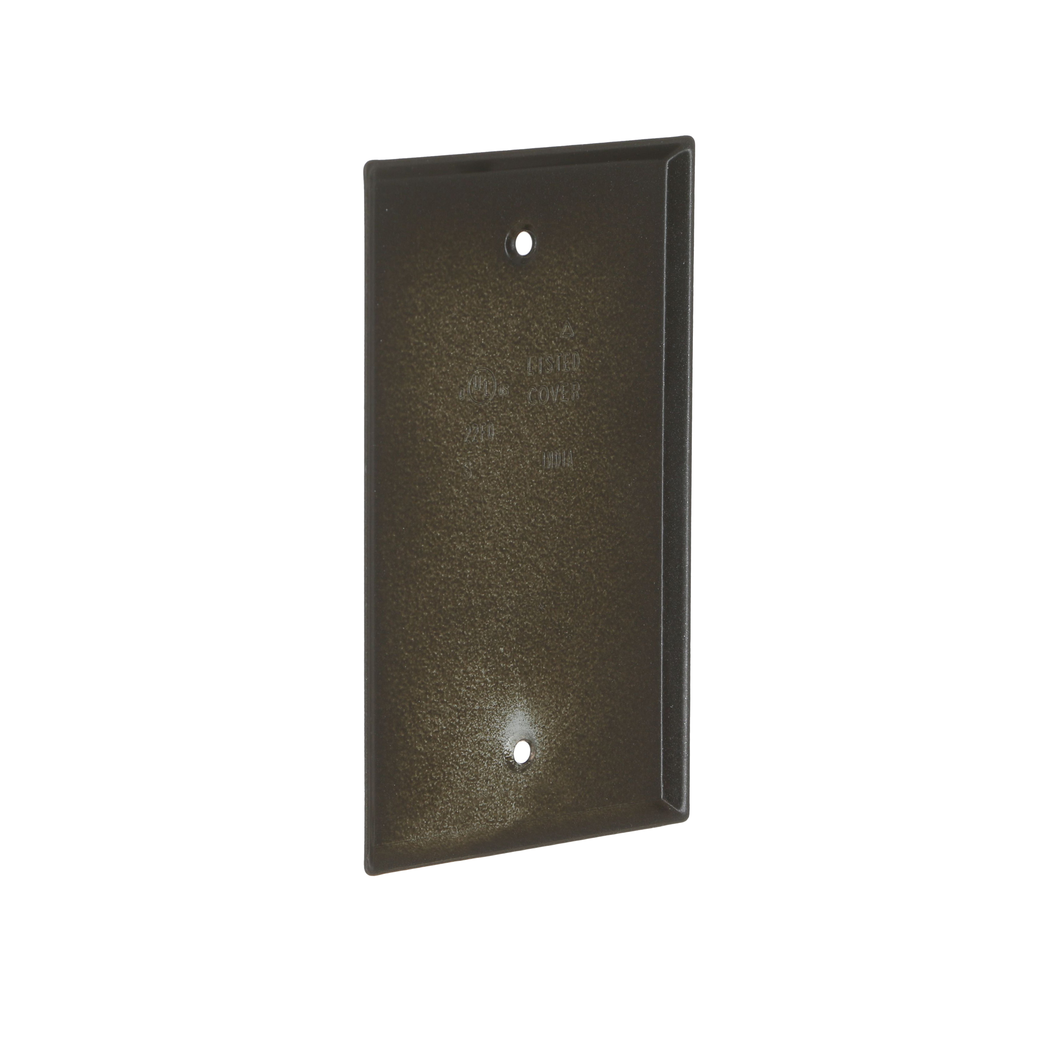 1-Gang Weatherproof Cover, Vertical/Horizontal, Blank