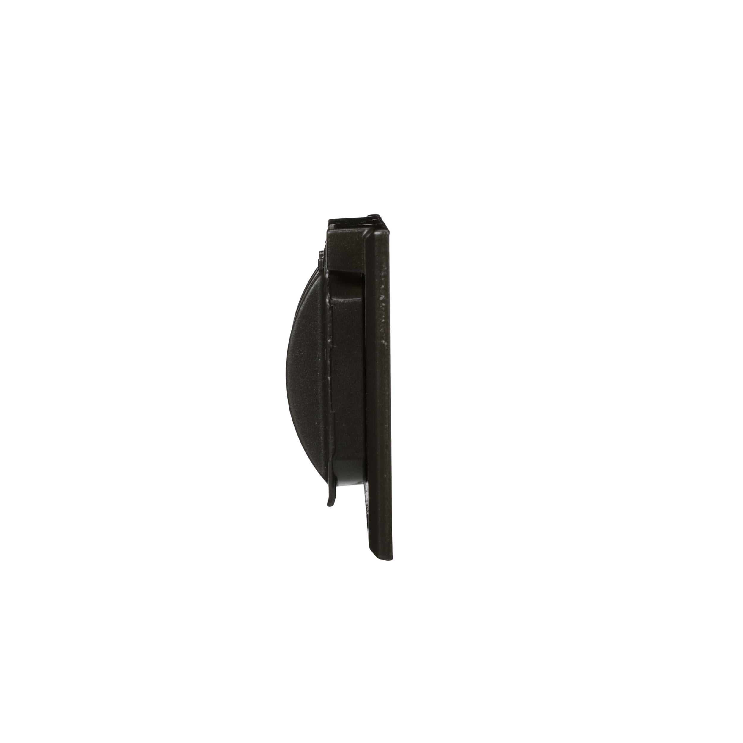 1-Gang Horizontal Weatherproof Cover, Duplex, Bronze | 5180 1-Gang Horizontal Weatherproof Cover, Duplex, Bronze | 5180