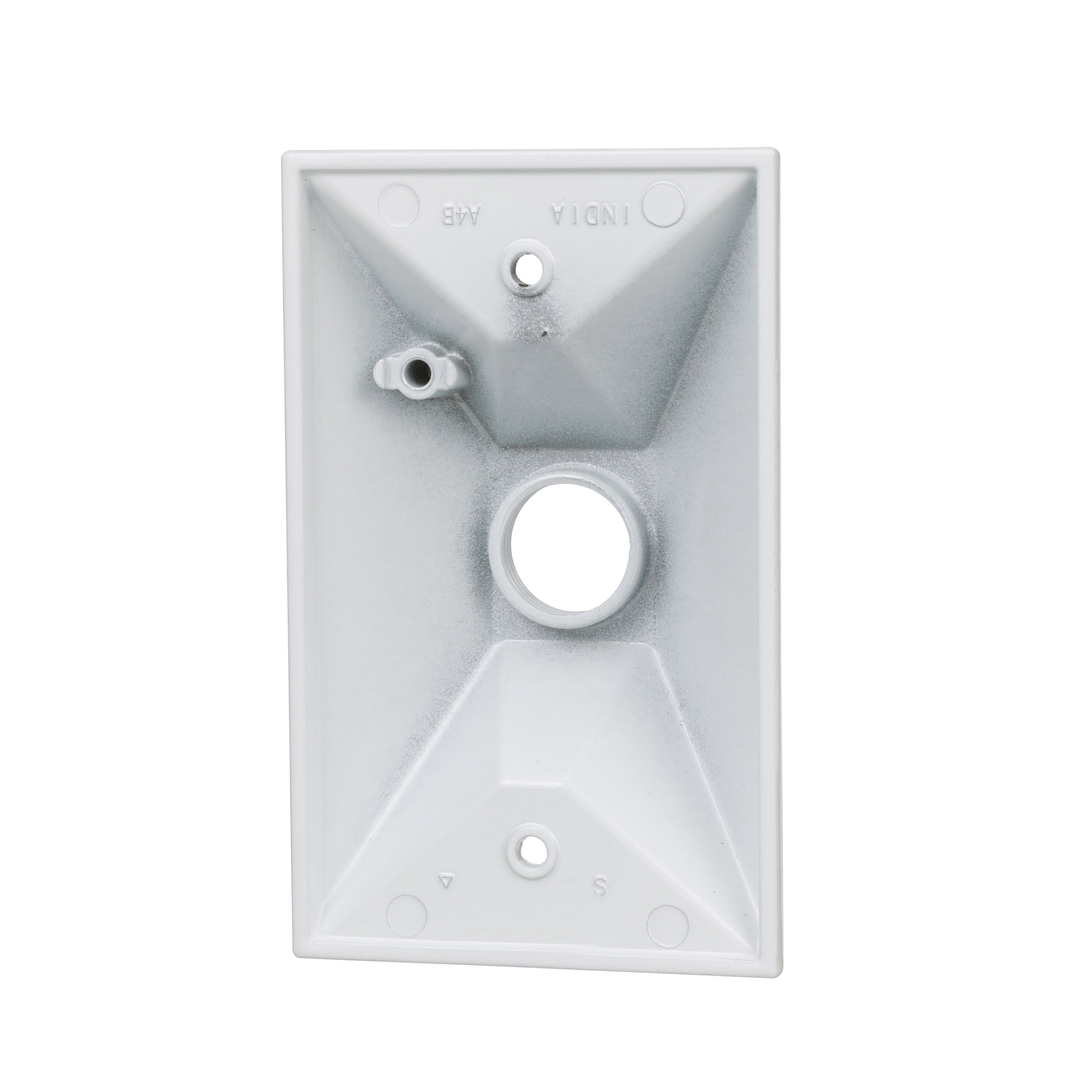 1-Gang Weatherproof Cluster Cover, One 1/2 in. Threaded 1-Gang Weatherproof Cluster Cover, One 1/2 in. Threaded