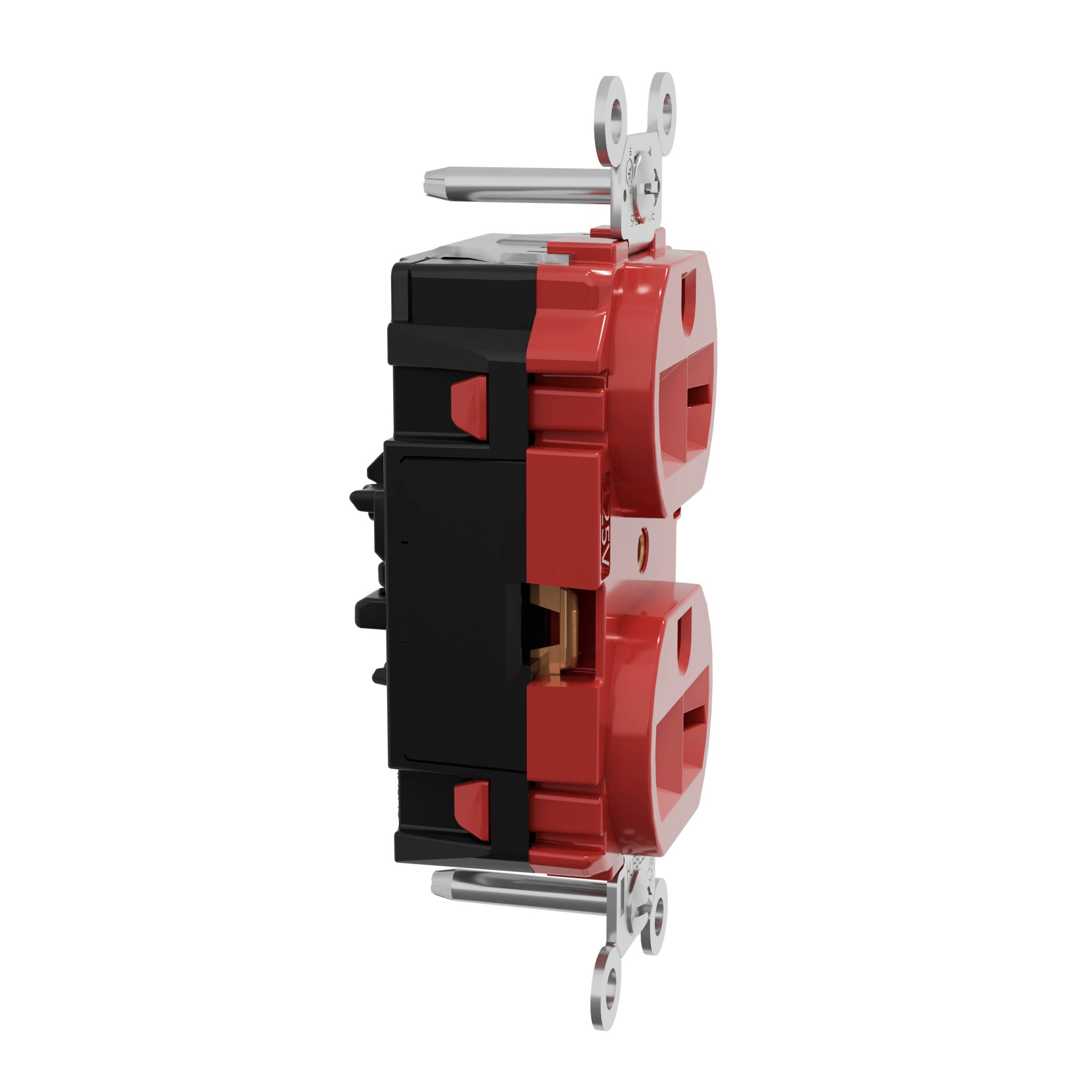EdgeConnect™, Duplex Receptacle, 20A 125V, 5-20R, Screwless EdgeConnect™, Duplex Receptacle, 20A 125V, 5-20R, Screwless