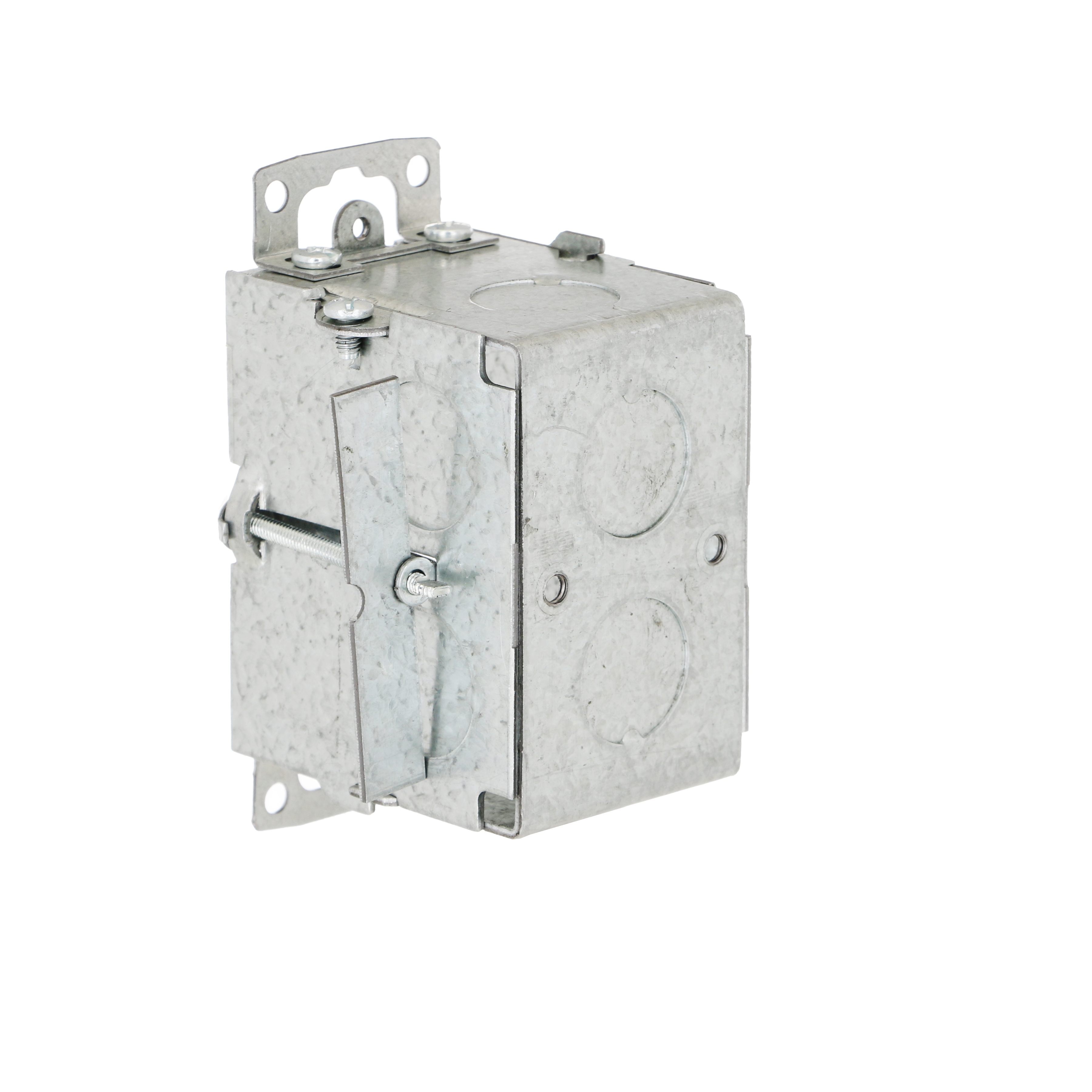 3 in. x 2 in. Switch Box, Gangable, 2-1/2 in. Deep, Four 1/2 3 in. x 2 in. Switch Box, Gangable, 2-1/2 in. Deep, Four 1/2