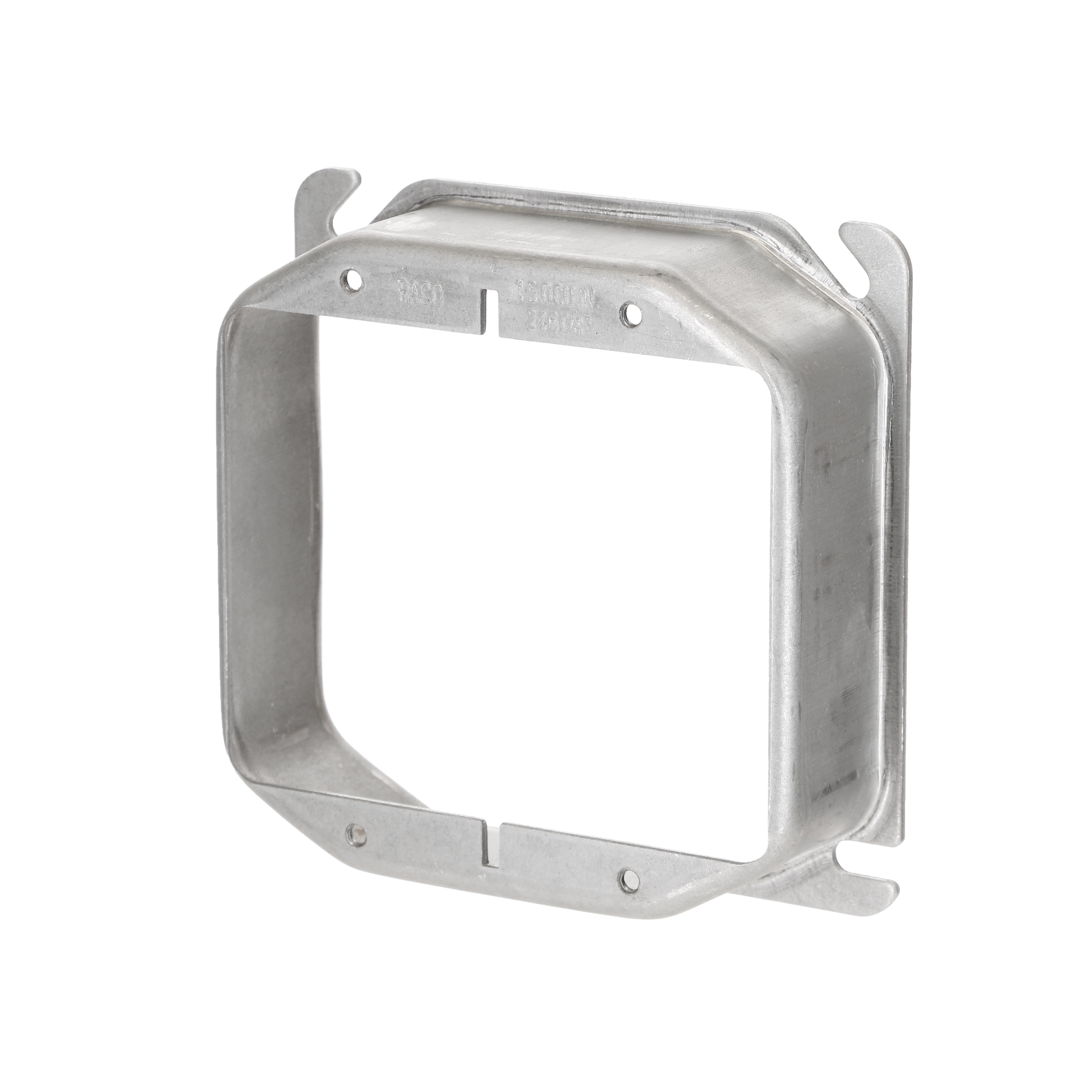 4 in. Square Cover, 2-Device, 1-1/4 in. Raised | 781 | Raco