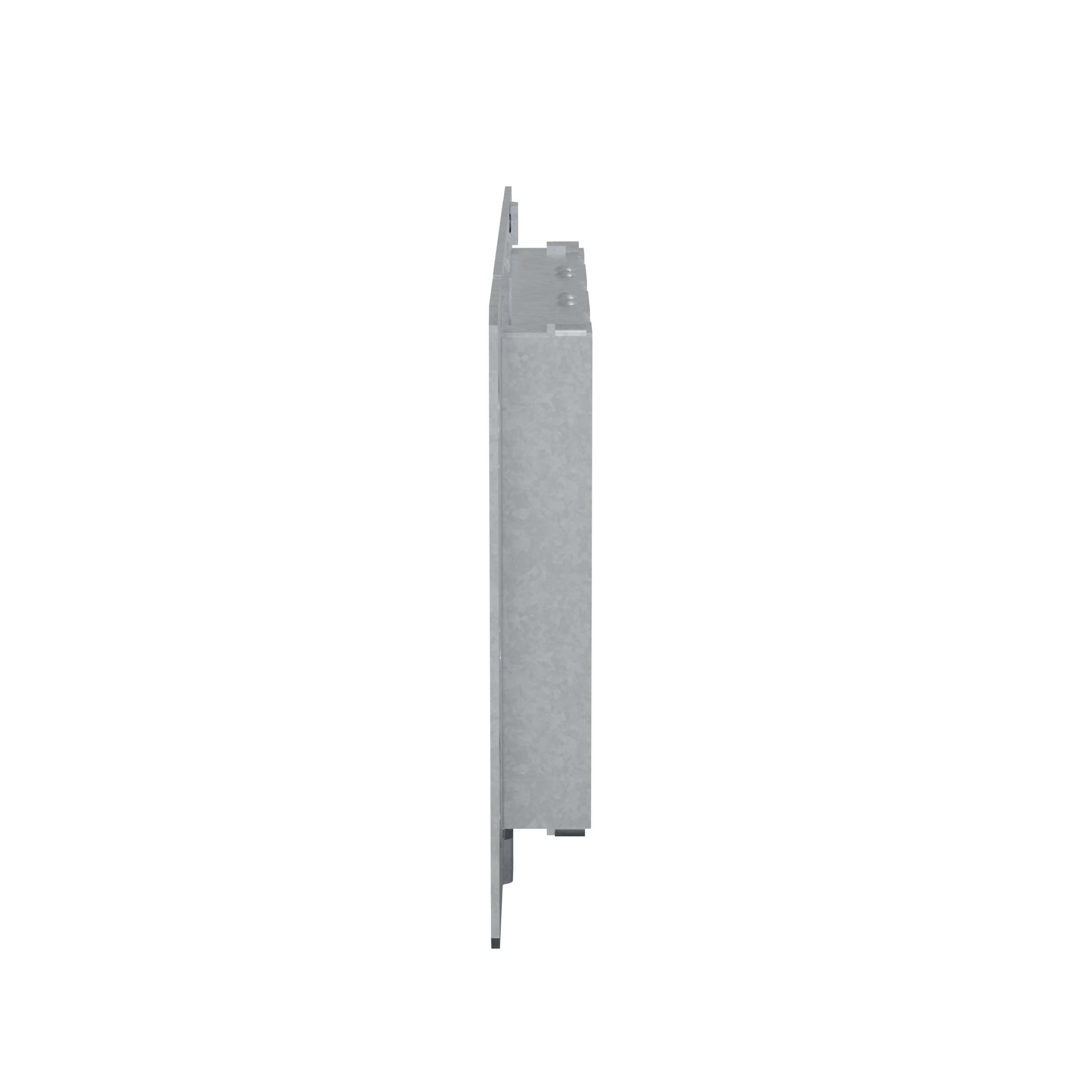 3-Gang Box Device Cover, Raised 3/4 in., Fits 952 or 942 Box 3-Gang Box Device Cover, Raised 3/4 in., Fits 952 or 942 Box