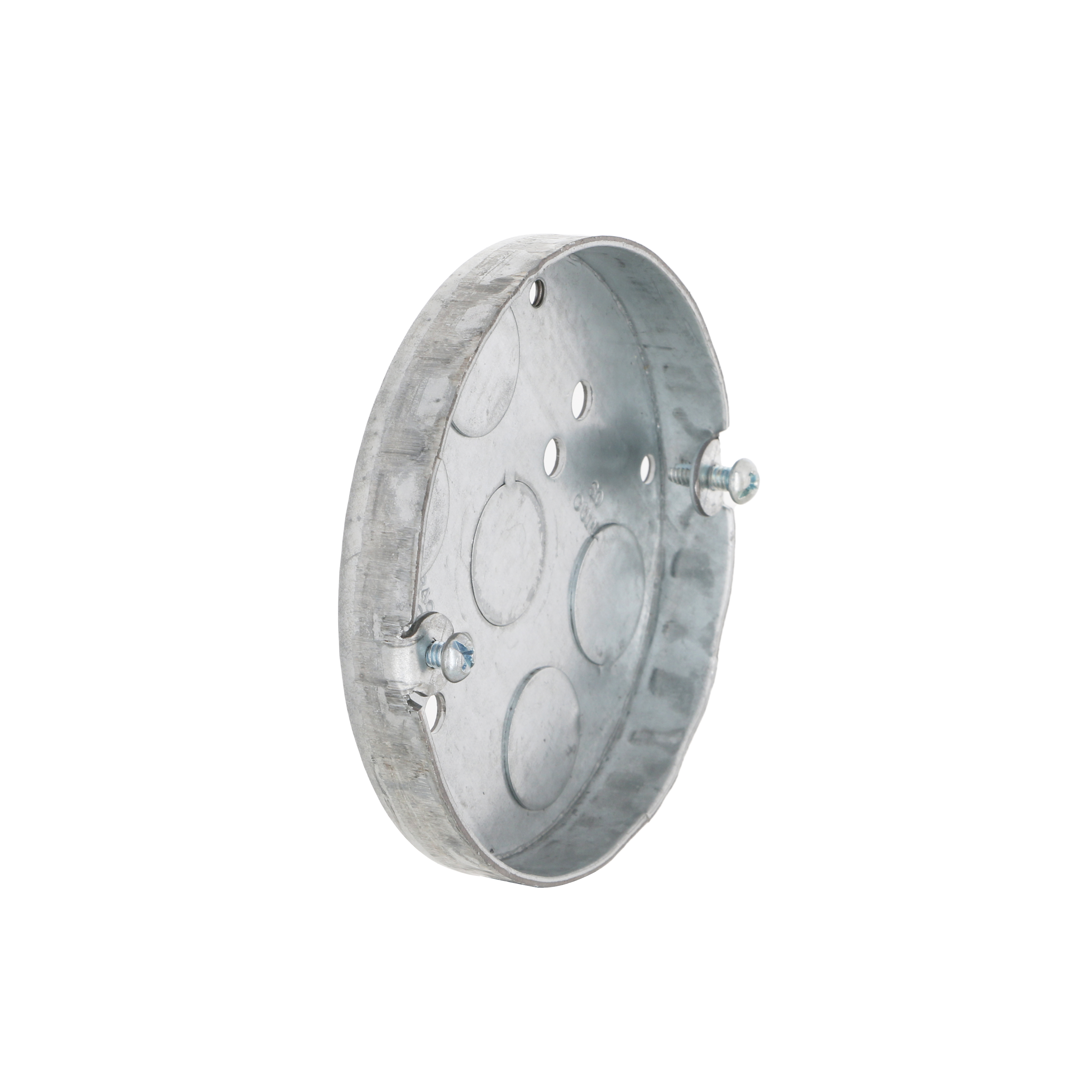4 in. Round Ceiling Pan, Drawn, 1/2 in. Deep, Five 1/2 in 4 in. Round Ceiling Pan, Drawn, 1/2 in. Deep, Five 1/2 in
