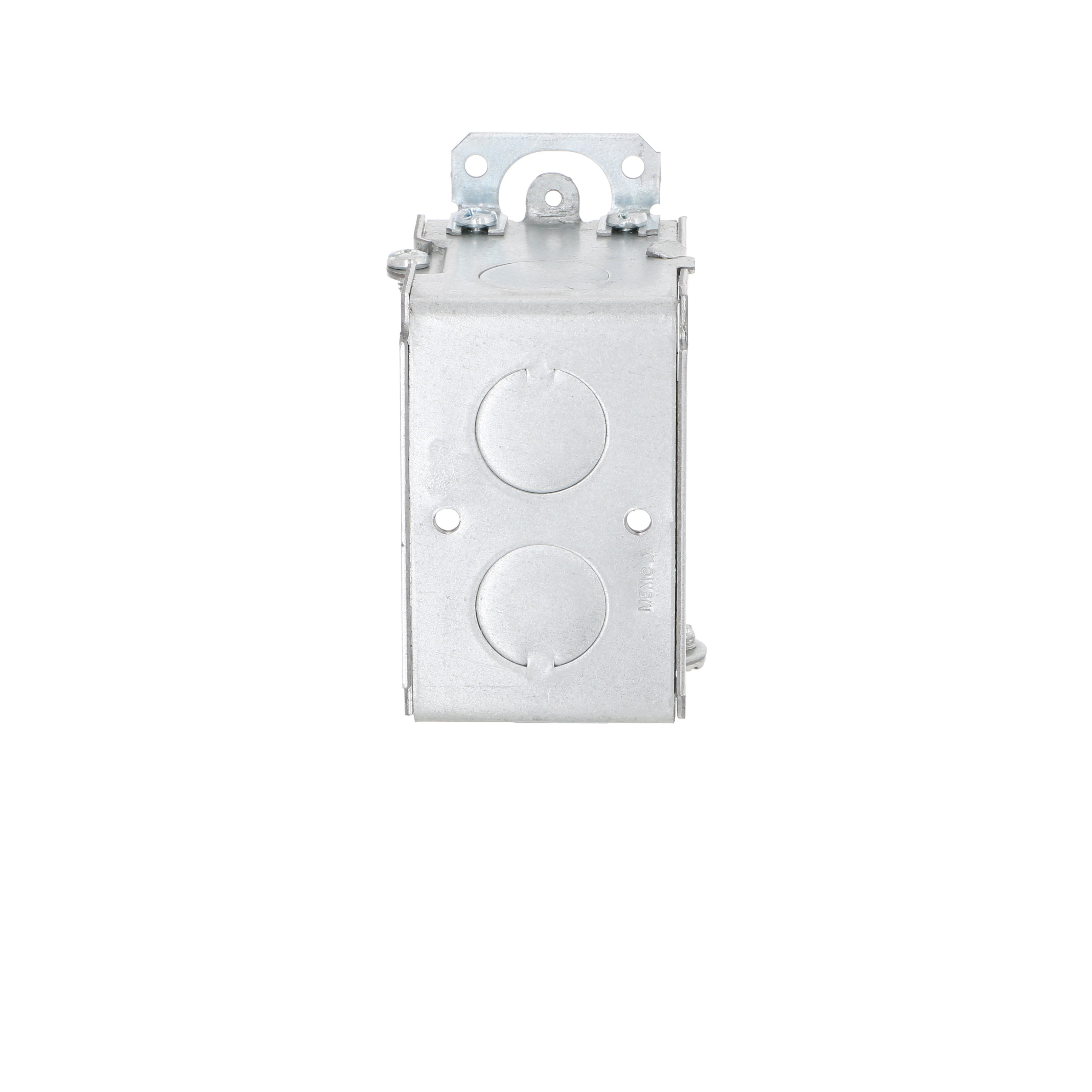 3 in. x 2 in. Switch Box, Gangable, 2 in. Deep, Eight 1/2 in
