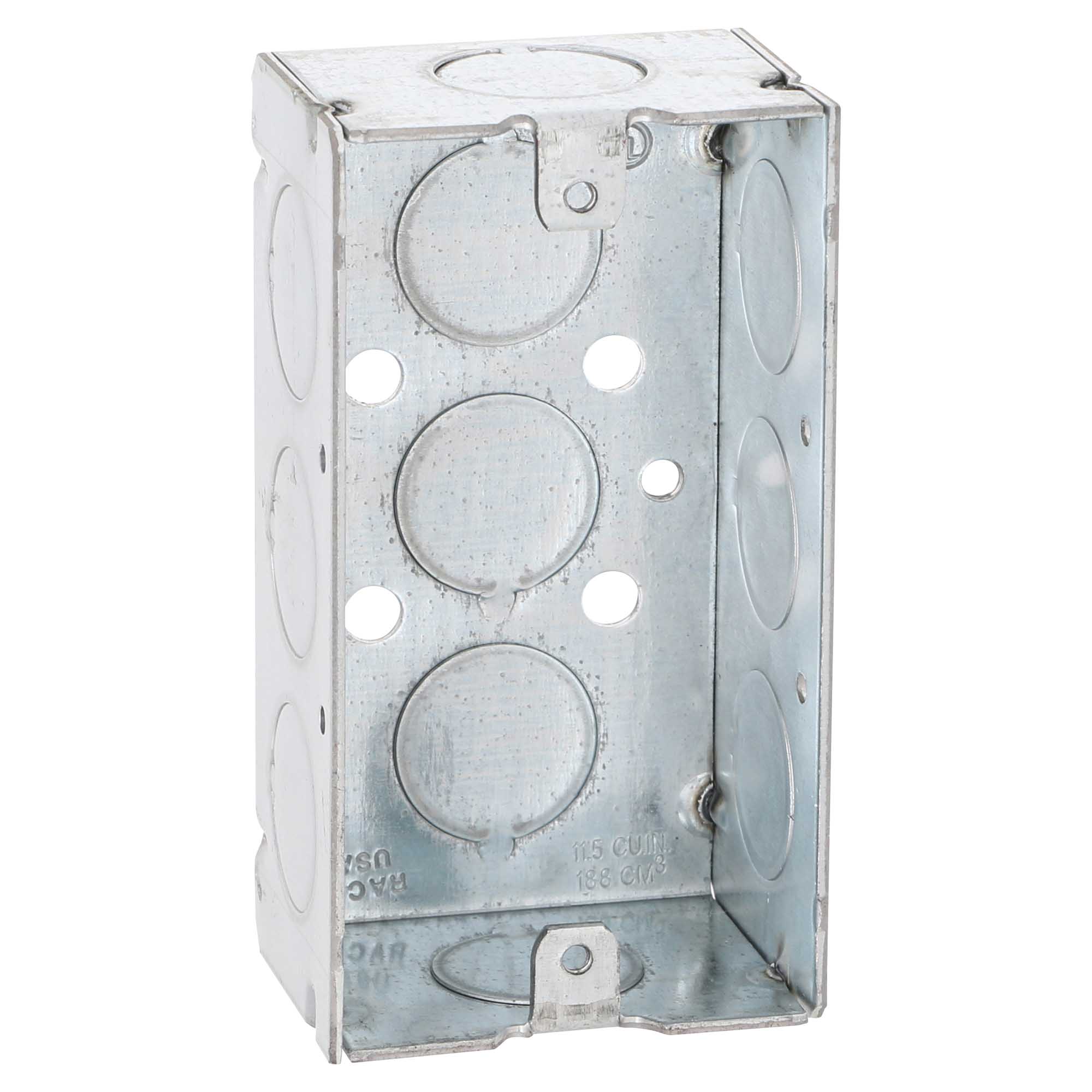 4 in. x 2 in. Handy Box, Welded, 1-1/2 in. Deep, Eleven 1/2 4 in. x 2 in. Handy Box, Welded, 1-1/2 in. Deep, Eleven 1/2