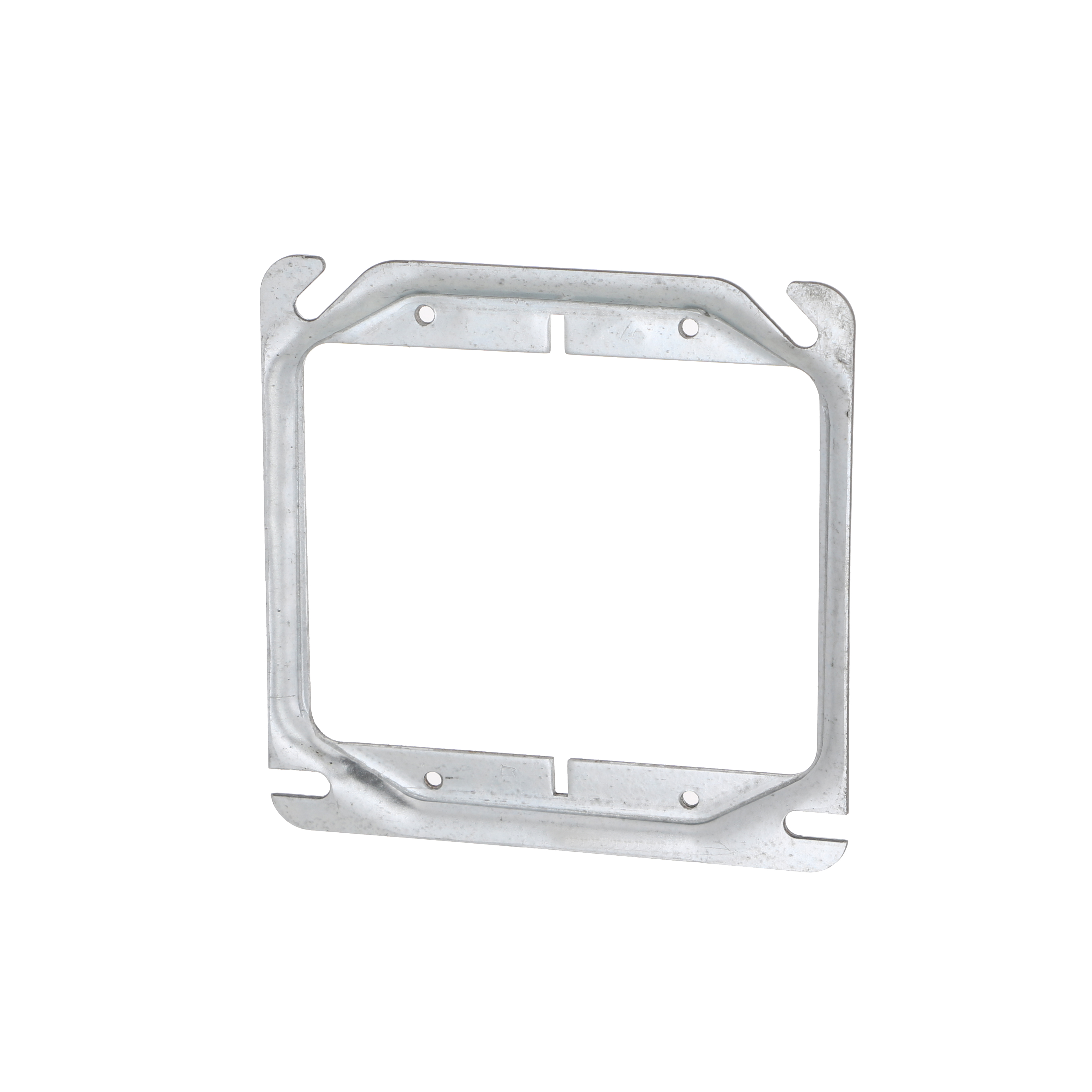 4 in. Square Cover, 2-Device, 1/4 in. Raised | 777 | Raco