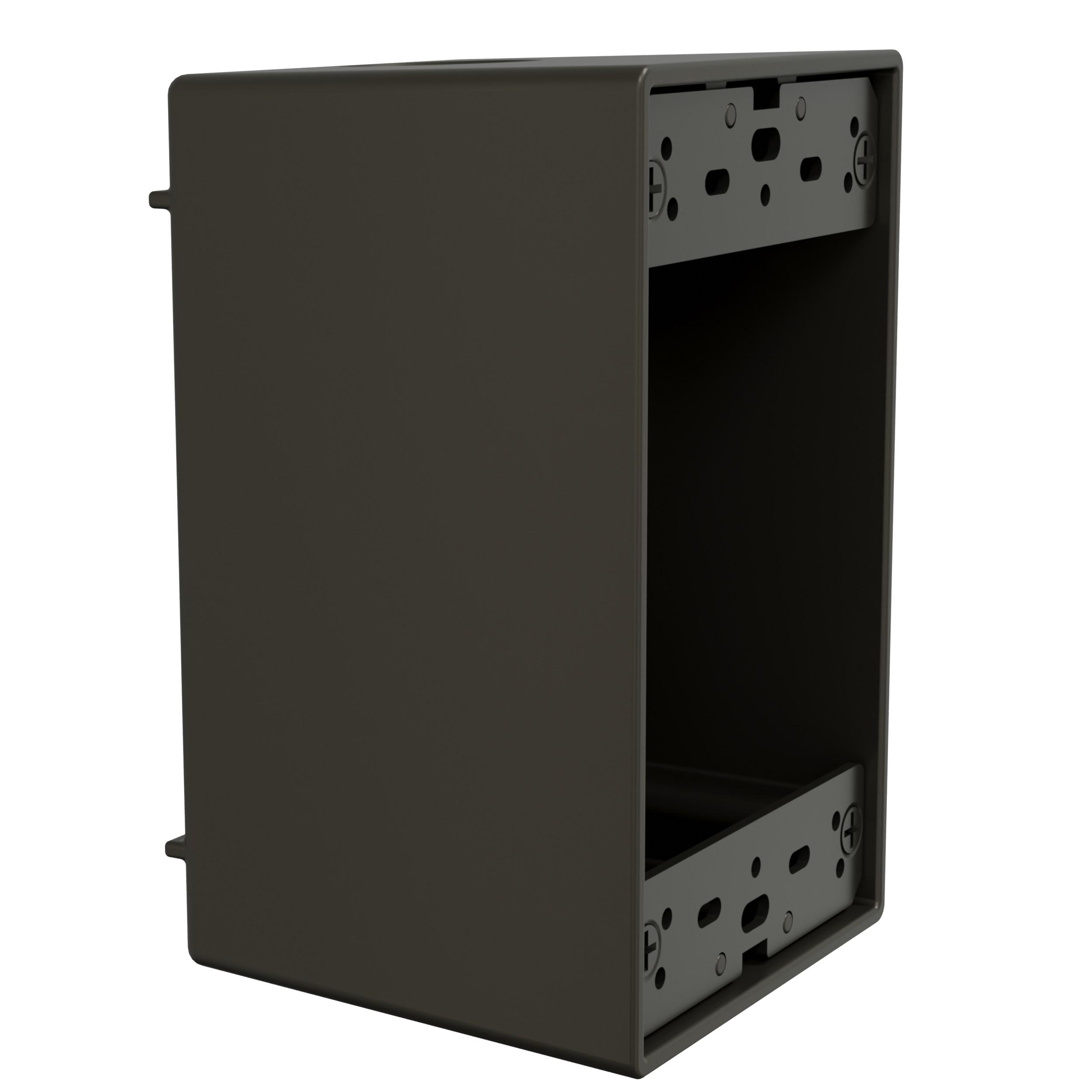 1-Gang Weatherproof Deep Box, Three 3/4 in. Threaded Outlets 1-Gang Weatherproof Deep Box, Three 3/4 in. Threaded Outlets