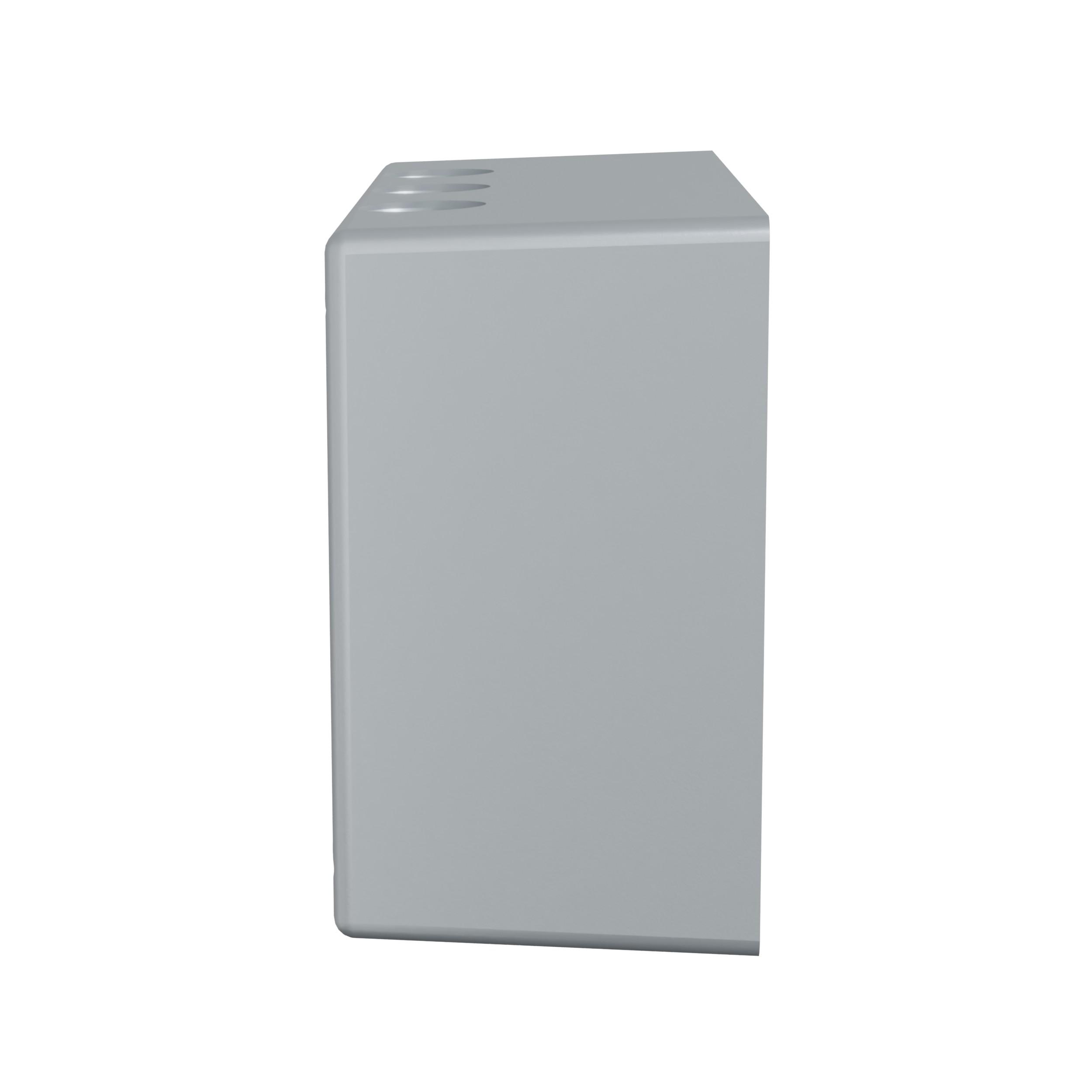 3-Gang Weatherproof Box, Seven 1/2 in. Threaded Outlets