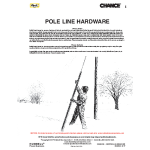 Pole Line Hardware