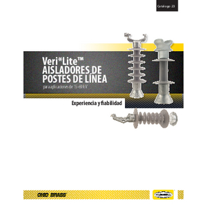 Veri*Lite Line Post Insulators Catalog - Spanish (23-S)