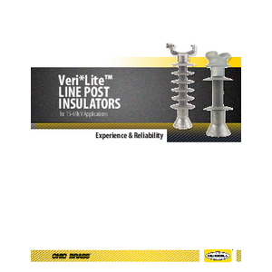 Veri*Lite Line Post Insulators Catalog (CA08051E)