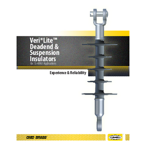 Veri*Lite Deadend & Suspension Insulators Catalog (CA08051E)