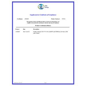 D2L & D2P Series Panelboards CSA Certification Supplement