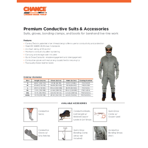 Conductive Suit - Size Medium | C4020533 | Hubbell Power Systems