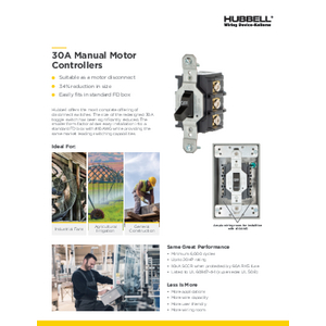 Industrial Grade, Manual Motor Controllers, Motor