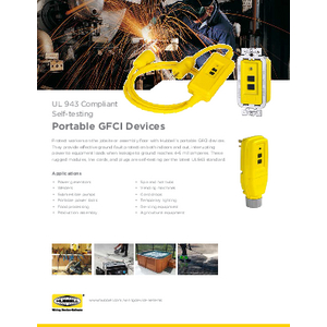 Portable GFCI Devices