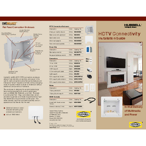 HDTV Connectivity Installation Guide