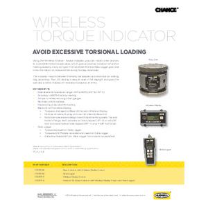 Wireless Torque Indicator (SF06023E)