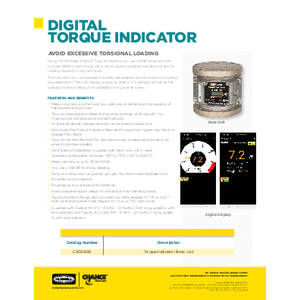 Digital Torque Indicator (SF06147E)