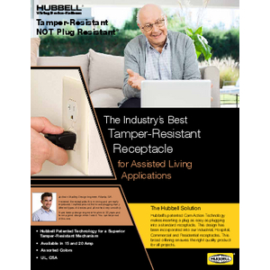 Tamper-Resistant Receptacles for Assisted Living