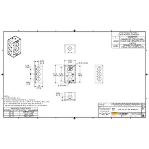 Utility Box, 1-7/8 In. Deep, 16.5 Cu. In., With Raised Ground
