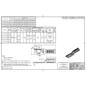 YAZV282TC38FXB, Compression Terminal, 4/0 Weld, 4/0 550/24 DLO
