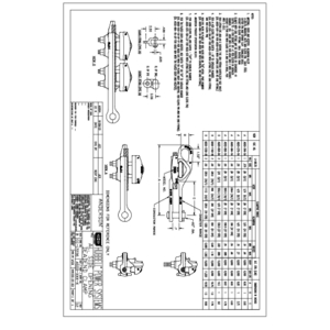 Deadend, Straight line, Spring Loaded, Side opening, #4 (7 Deadend, Straight line, Spring Loaded, Side opening, #4 (7