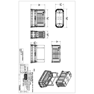 AV123018, Secondary Pedestal Assembly, LDPE | AV123018HD | Hubbell