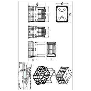 AV2436, Secondary Pedestal Assembly, LDPE | AV2436HD | Hubbell