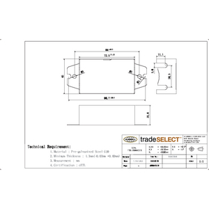 Device Box Extension, 2 In. x 3 In.. x 1 In., With adjustable