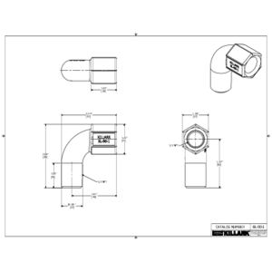 thumbnail image 2 of Killark BL-90-1M 1/2 Inch Male/Female Street Elbow Iron Conduit Fitting NEW 2 of 4