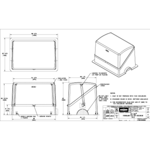 LB1.5 Fiberglass Flip Top, Unheated, Insulated Enclosure