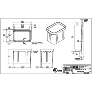 Box, Polymer Concrete, 24