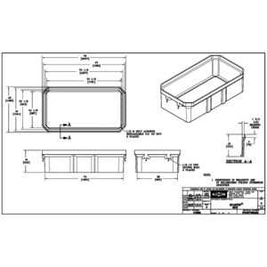 Box, Polymer Concrete, 36