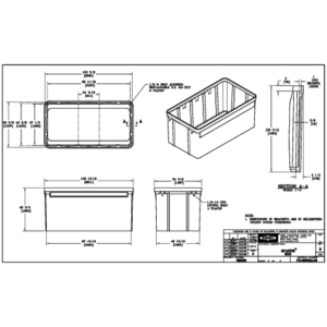 Box, Polymer Concrete, 48
