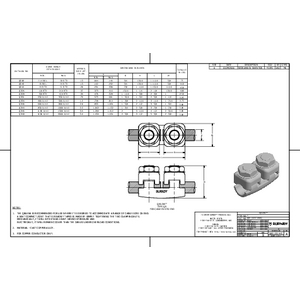 QR26, Mechanical Splice or Reducer, 1/0-2/0 Str Copper | QR26