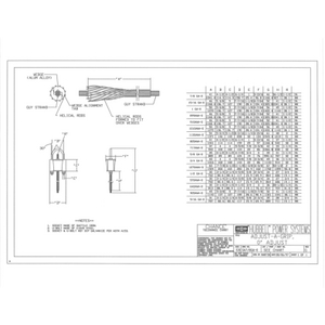 ADJUST-A-GRIP GUY DEADEND, 1/2in DIA. STRAND, 26,900lbs