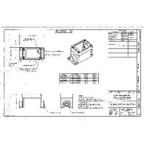 Watertight Series, FD Box, 1