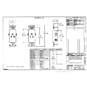 TradeSelect, Single Decorator Receptacle, Self Grounding