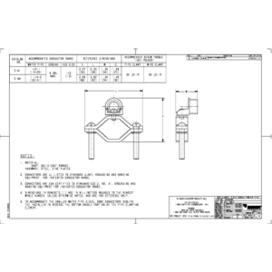 C66, Cast Bronze Clamp, Cable to Water Pipe | C66 | Burndy