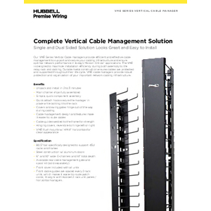 Vertical Cable Manager, 80.5