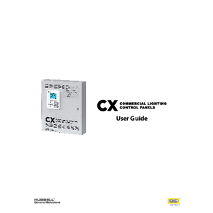 CX Commercial Lighting Control Panels System | Brand | Hubbell Control