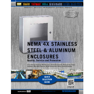 N4X Single Door Wall-Mount Clamp 20X16X6 304 Stainless Steel