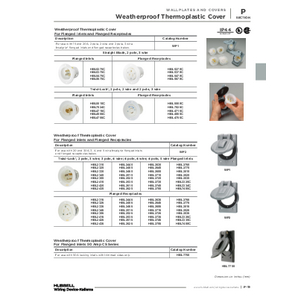 Locking Devices, Twist-Lock®, Industrial, Flanged Receptacle, 30A