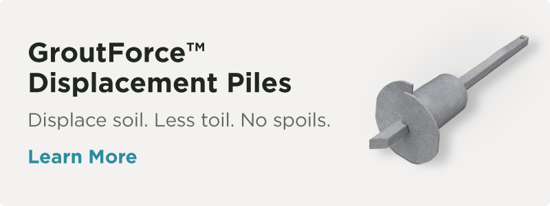 Screw Displacement Pile Category Description Banner Image