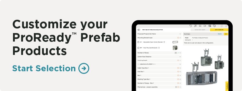 PRO Ready Pre-Fab Assemblies Category Description Banner Image