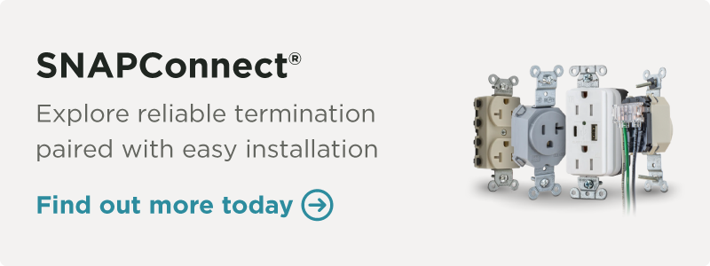 SNAPConnect® Receptacles Category Description Banner Image
