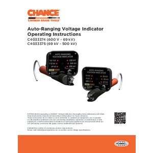 Auto-Ranging Voltage Indicator (ARVI) for Transmission 69 kV to